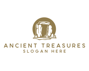 Ancient Stonehenge Tour logo design