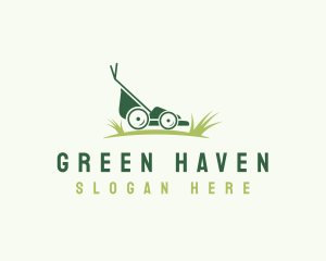 Landscaping Lawn Mower logo