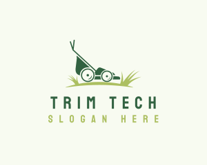 Landscaping Lawn Mower logo