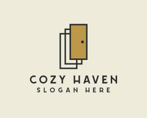 Hotel Door Room logo design