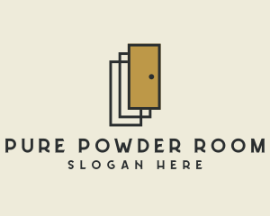 Hotel Door Room logo design