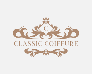 Elegant Floral Boutique logo design