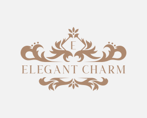 Elegant Floral Boutique logo design