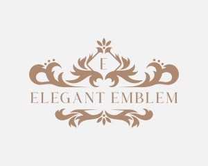 Elegant Floral Boutique logo design