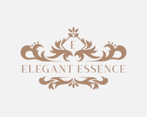 Elegant Floral Boutique logo design