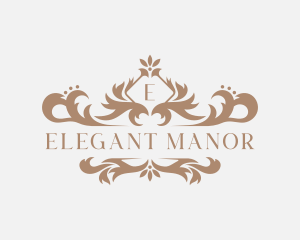 Elegant Floral Boutique logo design