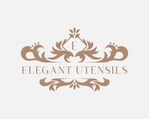 Elegant Floral Boutique logo design