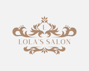 Elegant Floral Boutique logo design