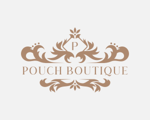 Elegant Floral Boutique logo design