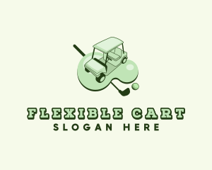 Golf Cart Vehicle logo design