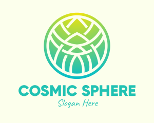 Geometric Spa Sphere logo design