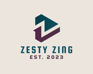 Generic Triangle Letter Z logo design