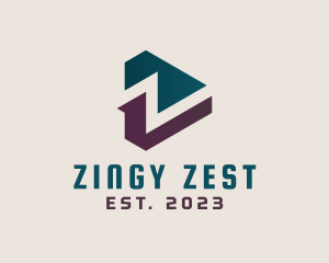 Generic Triangle Letter Z logo design