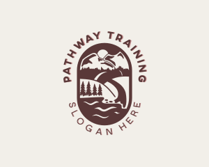 Travel Pathway Mountain logo