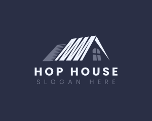 House Roof Renovation logo design