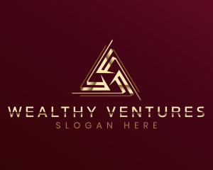 Luxury Pyramid Finance logo design