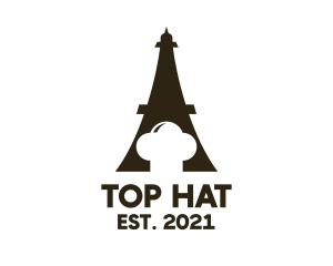 Chef Hat Eiffel logo design