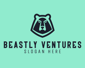 Bear Beast Animal logo design