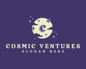 Cosmic Dream Moon logo design