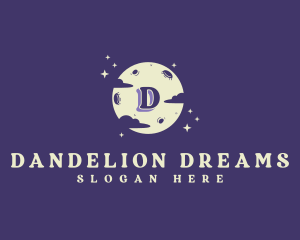 Cosmic Dream Moon logo design