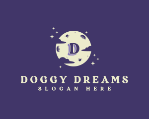 Cosmic Dream Moon logo design