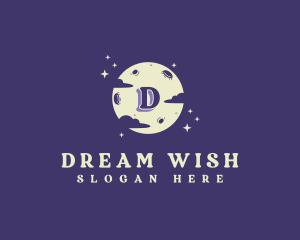 Cosmic Dream Moon logo design