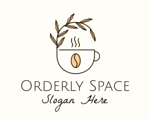 Organic Cup Coffee logo design