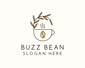 Organic Cup Coffee logo design