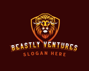 Lion Beast Streamer logo design