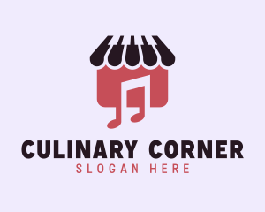 Music Store Shopping logo