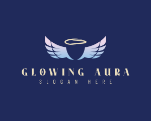 Heavenly Angel Wings logo design