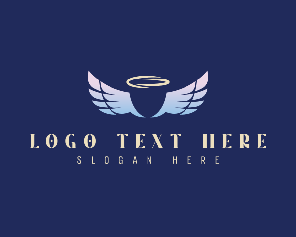 Wings logo example 4