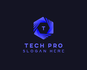 Generic Tech Hexagon logo