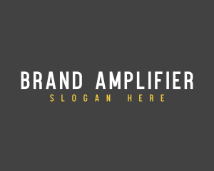 Modern Advertising Company logo design