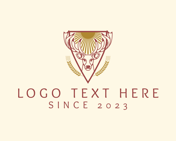 Moose logo example 3