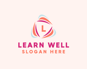 Vitality Wellness Triangle logo design