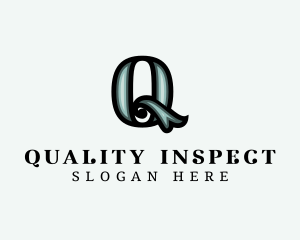 Stylish Company Brand Letter Q logo design