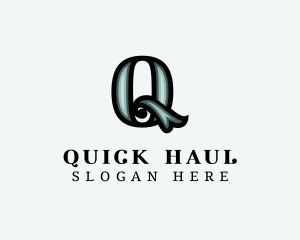 Stylish Company Brand Letter Q logo design