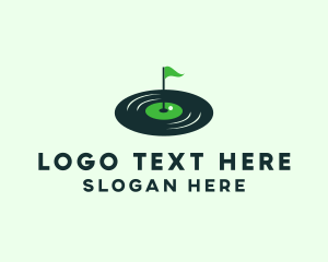 Vinyl Golfer Course logo