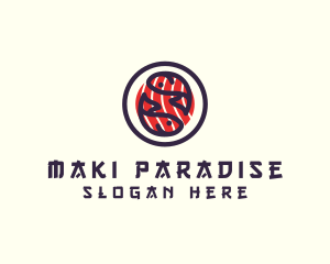 Tuna Maki Seafood logo design