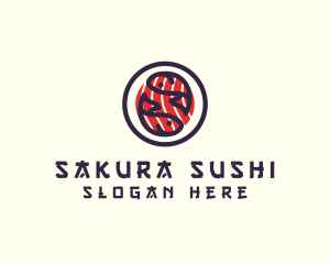 Tuna Maki Seafood logo design