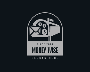 Mailbox Money Coin logo design