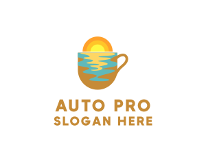 Aqua Mug Coffee logo