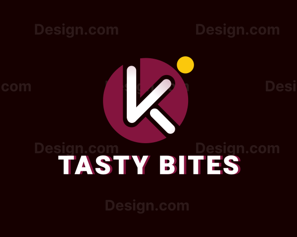 Circle Popsicle K Logo
