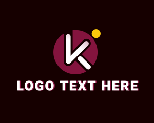 Circle - Circle Popsicle K logo design