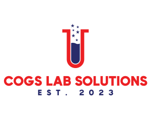 USA Science Lab logo design