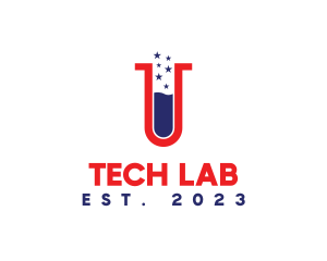 USA Science Lab logo design