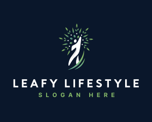 Yoga Wellness Lifestyle logo design