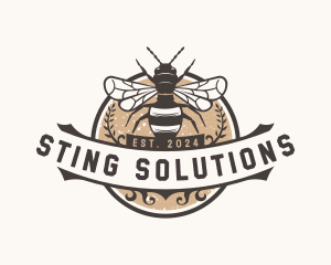 Bee Hive Apiculture logo design