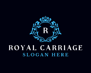 Royal Crown Filigree logo design